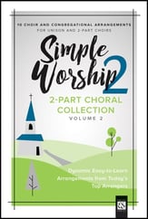 Simple Worship, Vol. 2 Unison/Two-Part Choral Score cover